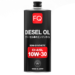 Моторное масло FQ DIESEL 10W-30 CI-4/SL SEMI-SYNTHETIC, 1л